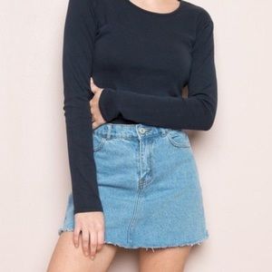 Brandy Melville denim skirt